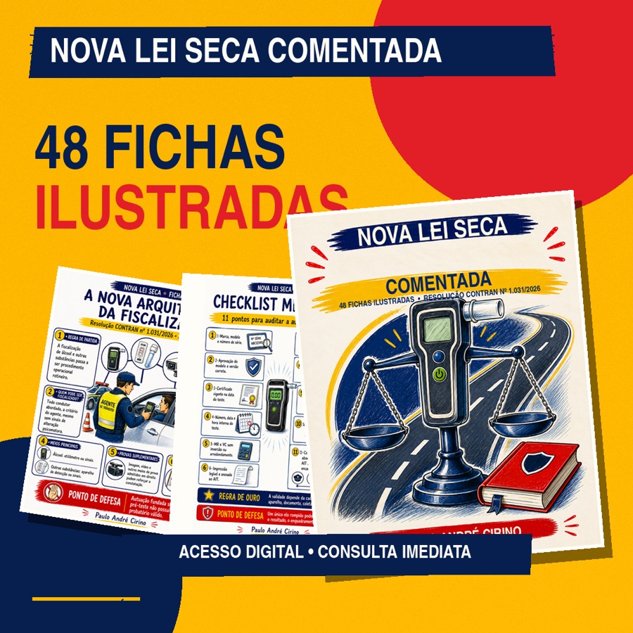Capa da coleção Nova Lei Seca Comentada