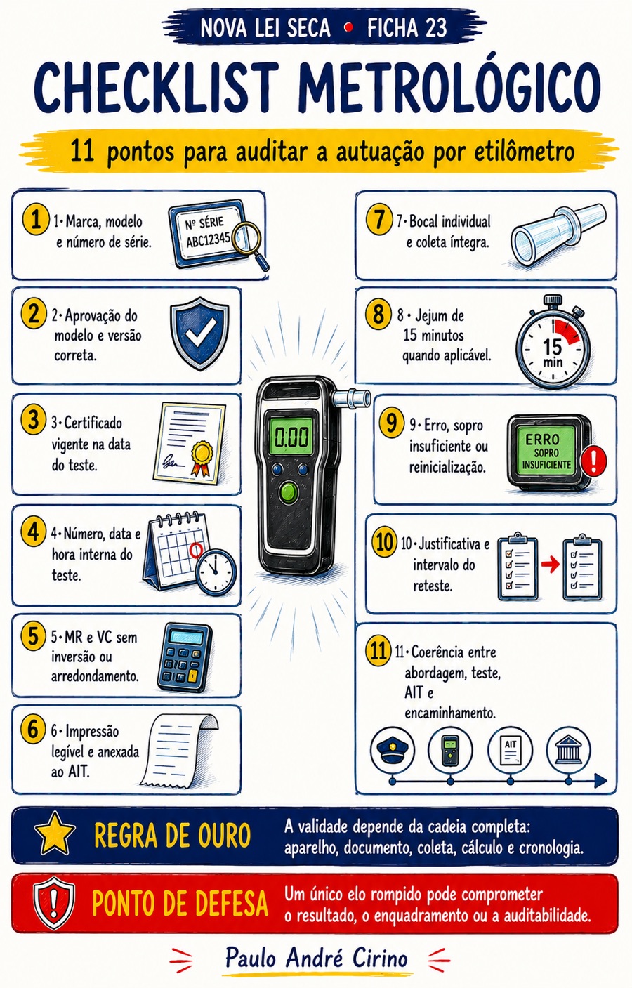 Ficha ilustrada da coleção