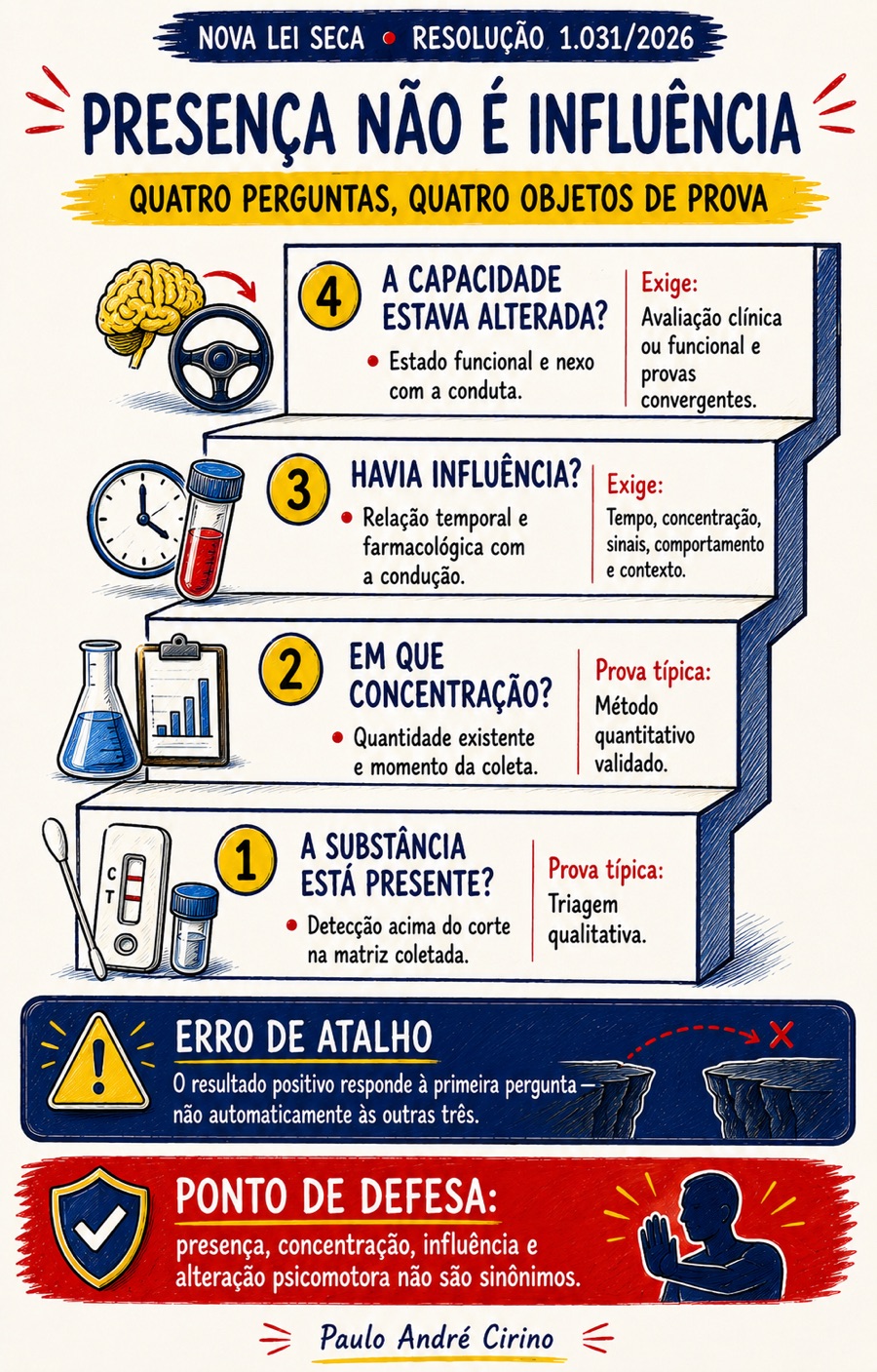 Ficha ilustrada da coleção Nova Lei Seca em Cards