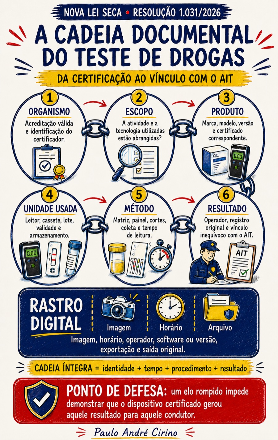 Ficha ilustrada da coleção
